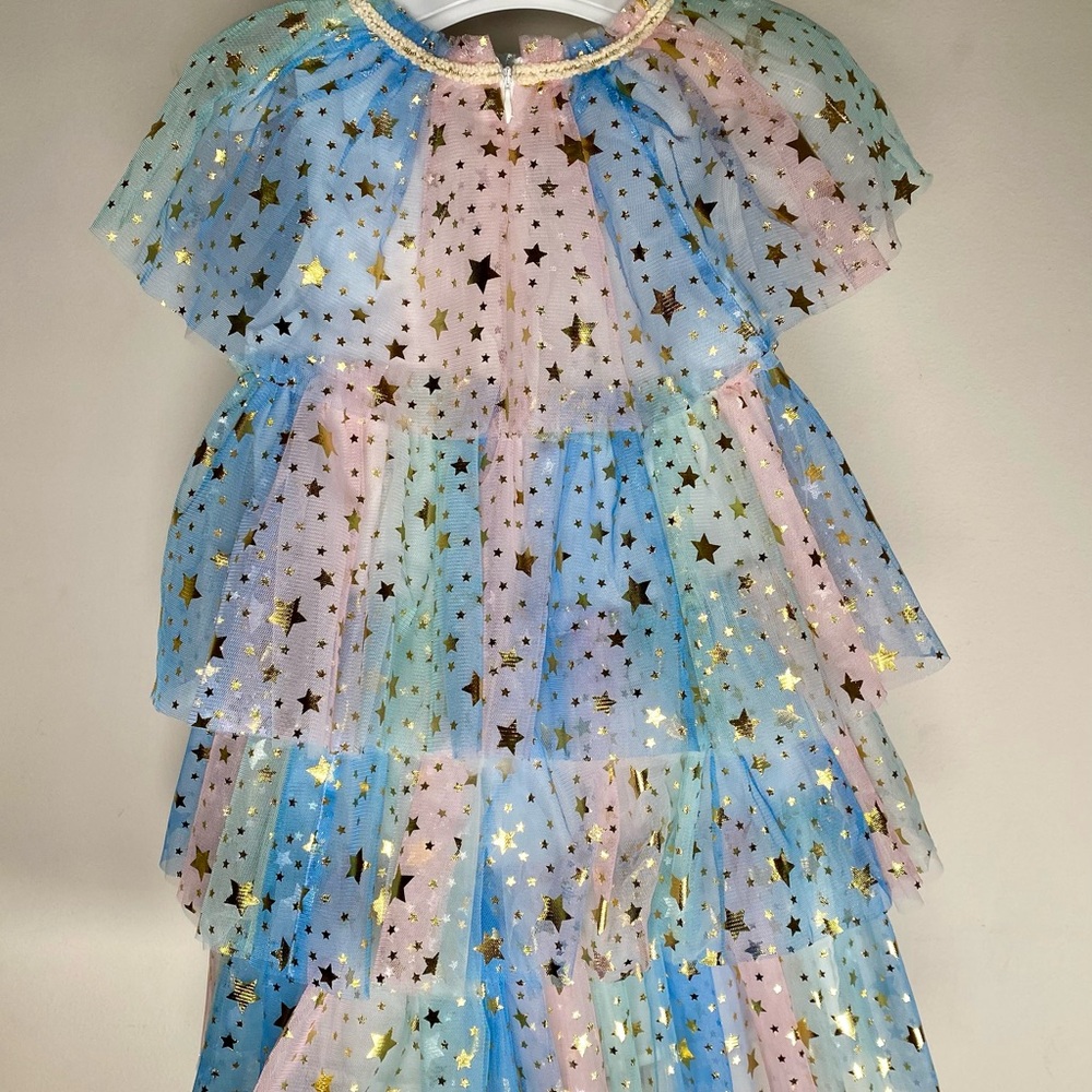 Lola and the Boys Starry Pastel Star  Dress